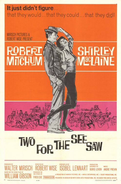 Two for the Seesaw Movie Poster