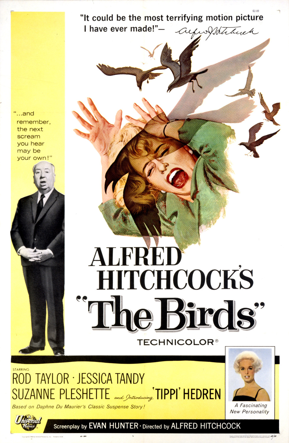 Extra Large Movie Poster Image for The Birds (#1 of 6)