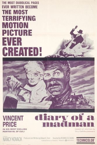 Diary of a Madman Movie Poster