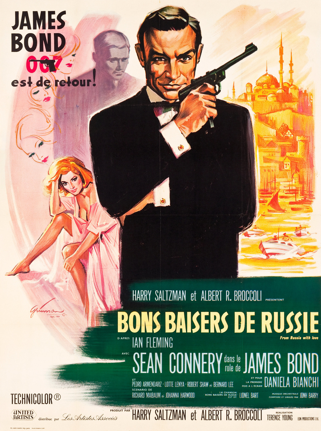 Extra Large Movie Poster Image for From Russia With Love (#12 of 15)