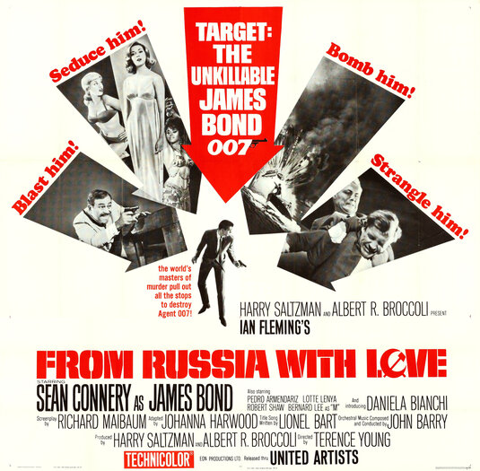 From Russia With Love Movie Poster