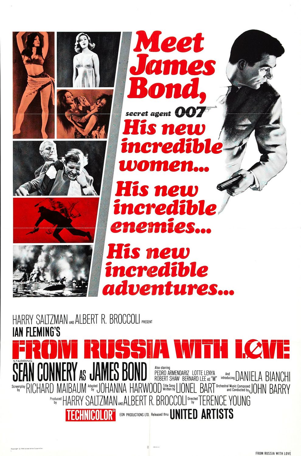 Extra Large Movie Poster Image for From Russia With Love (#1 of 15)