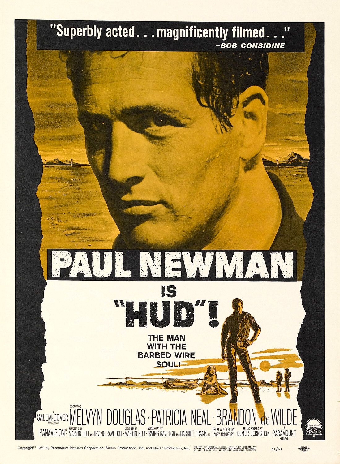 Extra Large Movie Poster Image for Hud (#3 of 5)