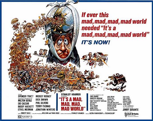 It's a Mad, Mad, Mad, Mad World Movie Poster