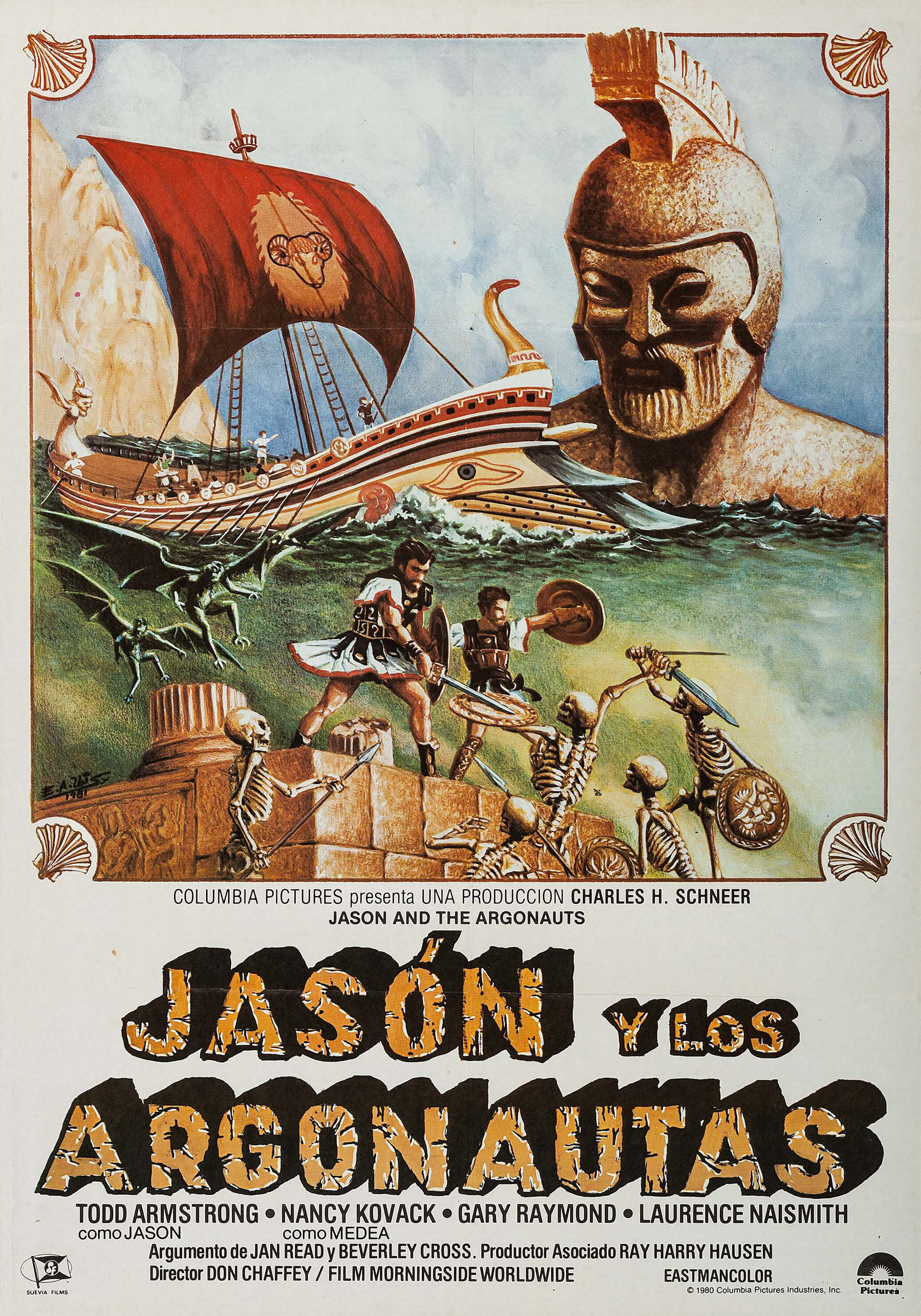 Mega Sized Movie Poster Image for Jason and the Argonauts (#3 of 3)