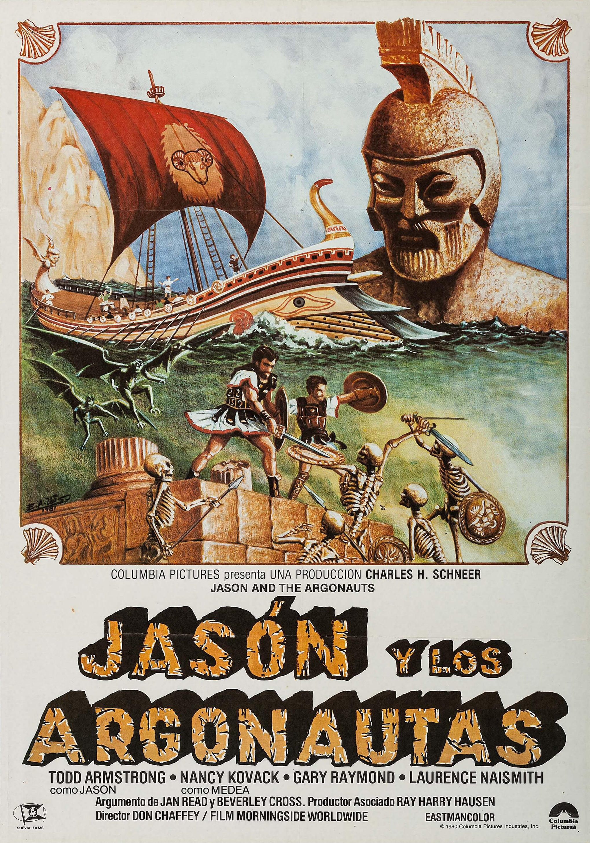 Jason and the Argonauts (3 of 3) Mega Sized Movie Poster Image IMP