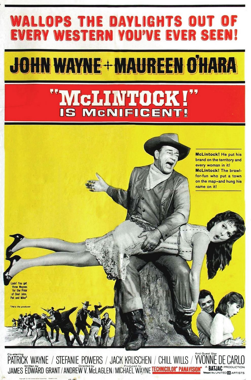 Extra Large Movie Poster Image for McLintock! 