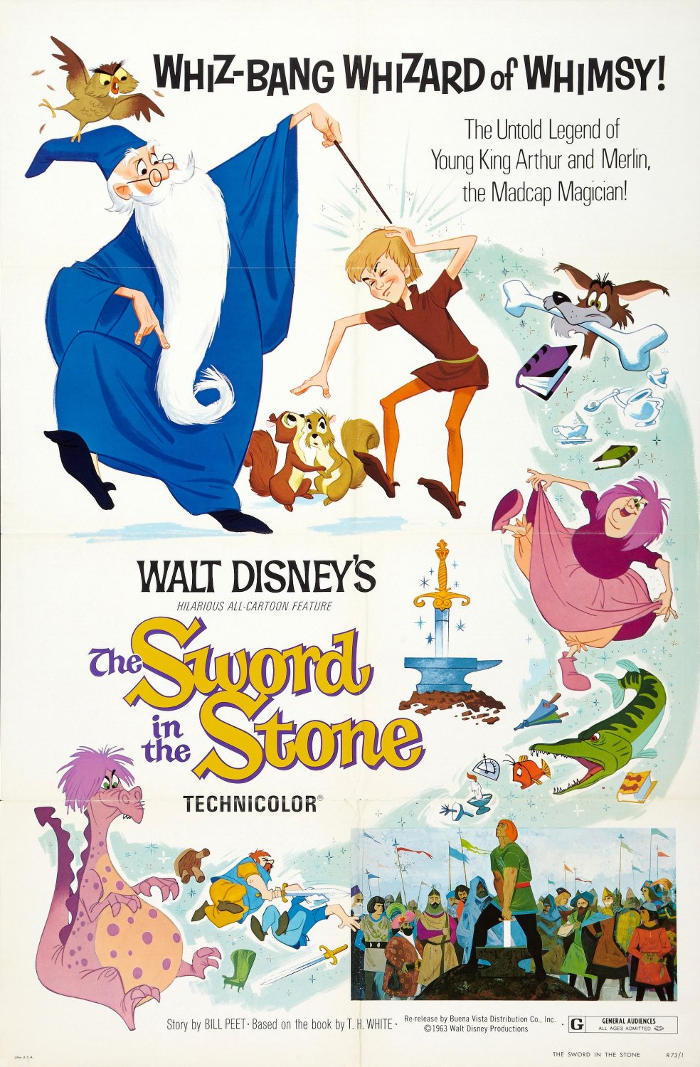 Extra Large Movie Poster Image for The Sword in the Stone (#2 of 3)