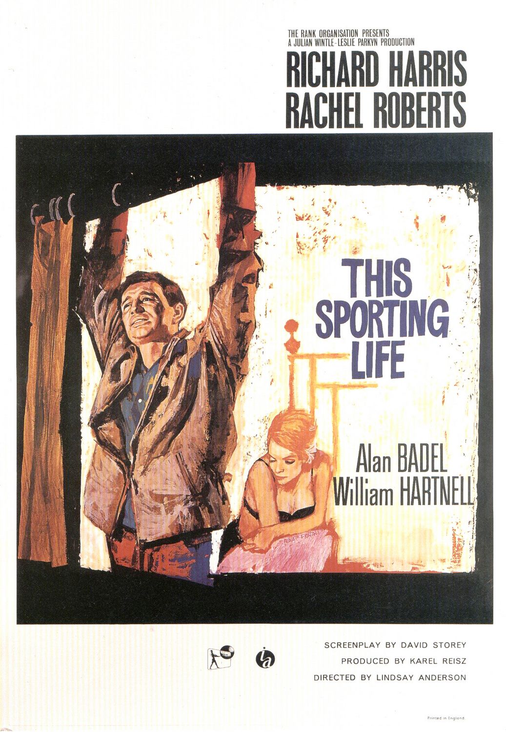Extra Large Movie Poster Image for This Sporting Life 