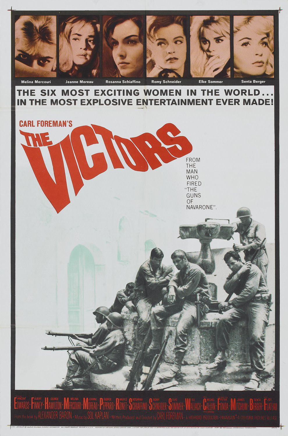 Extra Large Movie Poster Image for The Victors 
