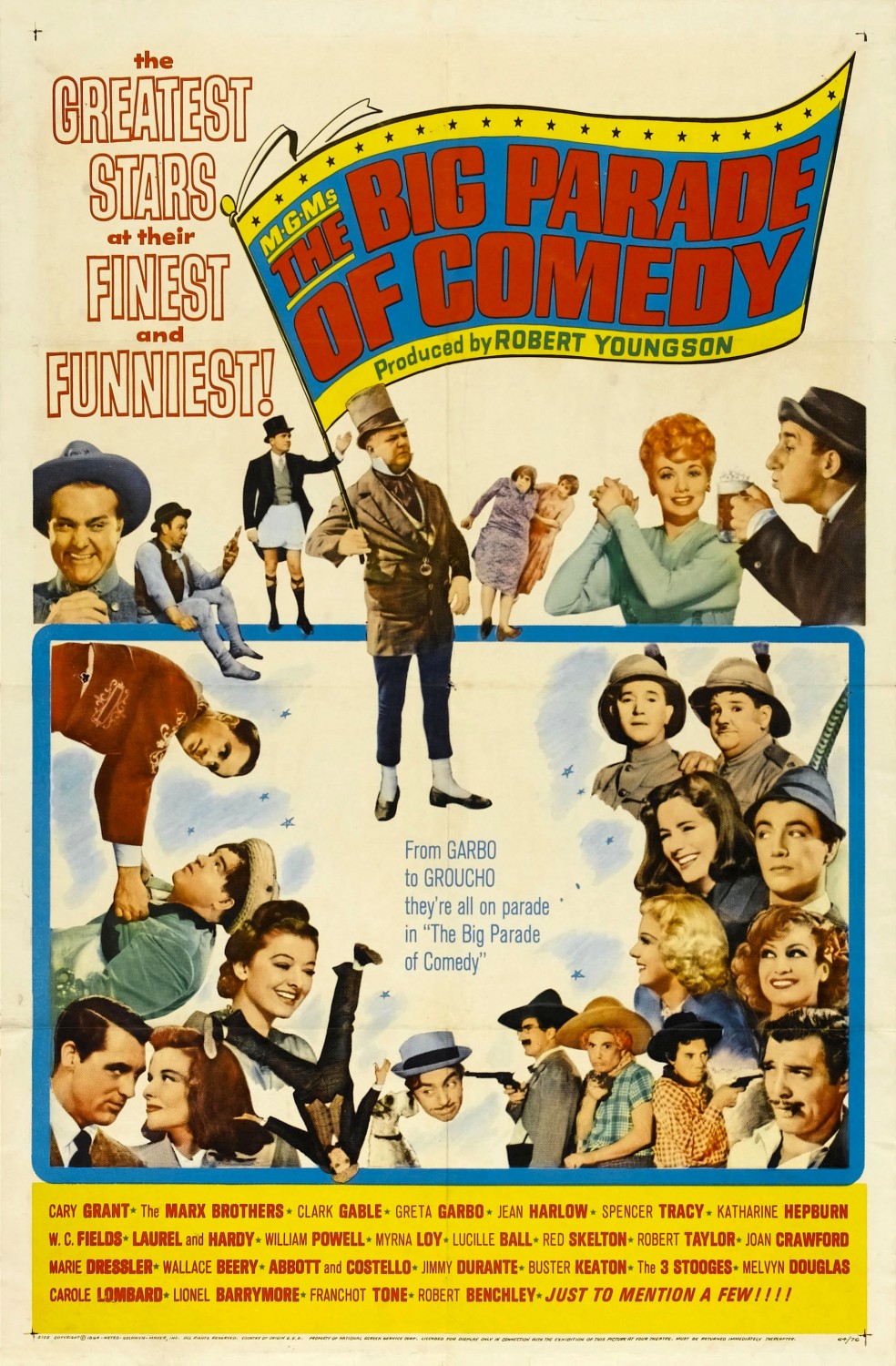 Extra Large Movie Poster Image for The Big Parade of Comedy (#1 of 2)