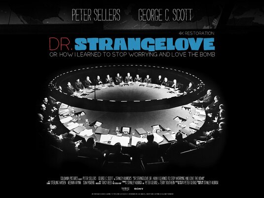 Dr. Strangelove or: How I Learned to Stop Worrying and Love the Bomb Movie Poster