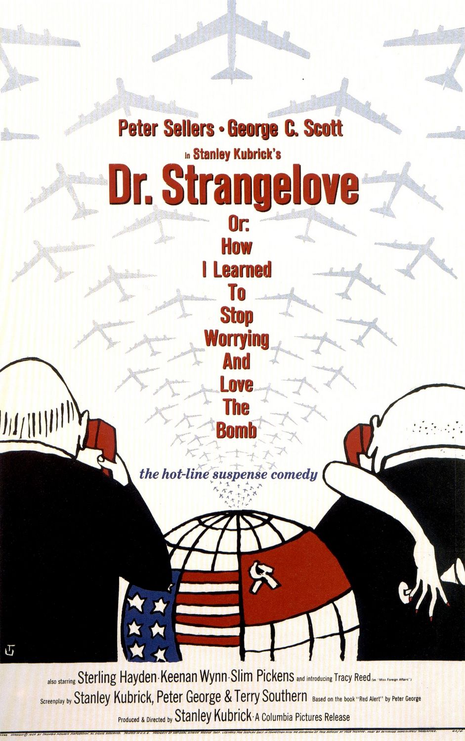 Extra Large Movie Poster Image for Dr. Strangelove or: How I Learned to Stop Worrying and Love the Bomb (#1 of 2)