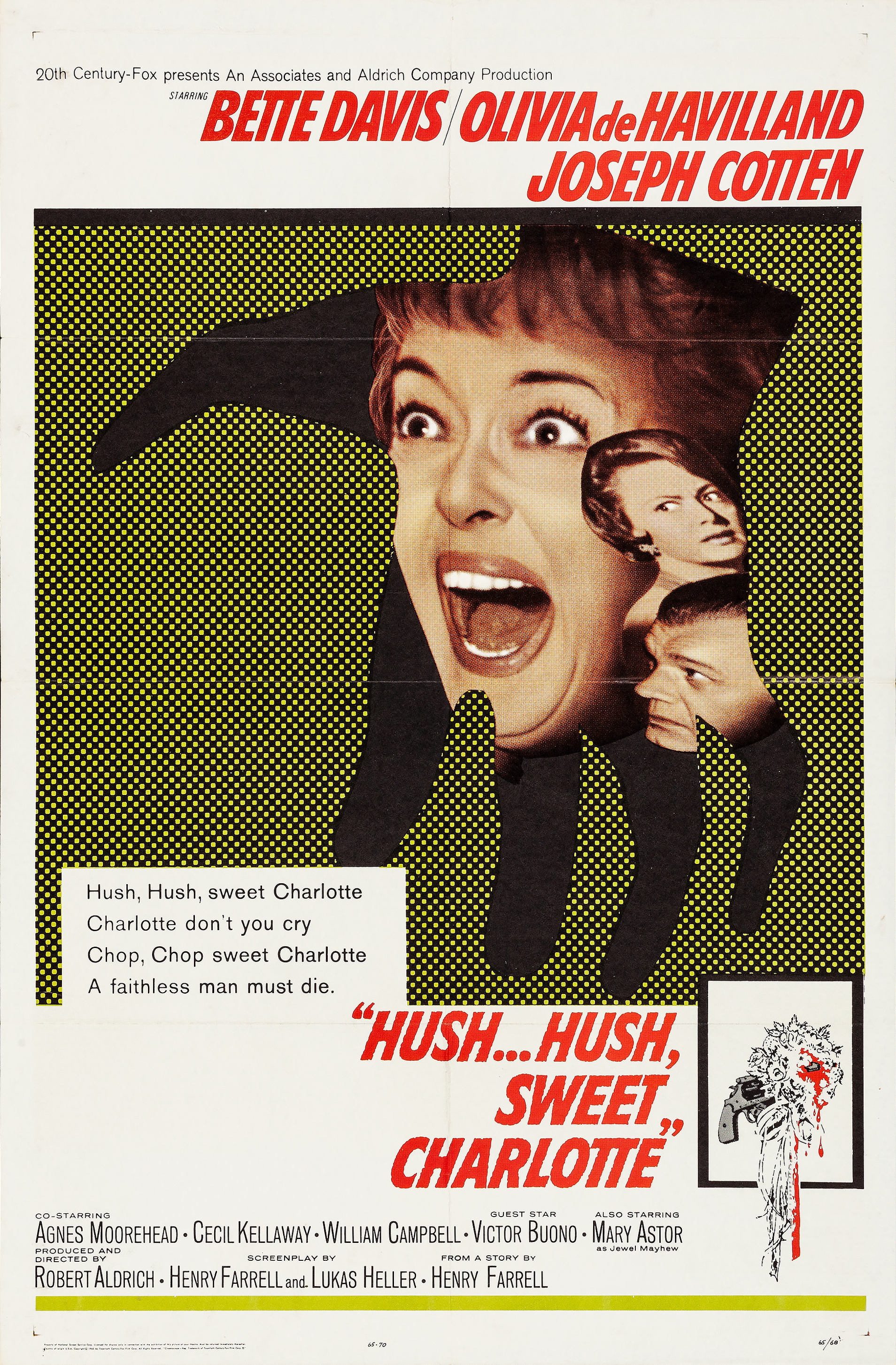 Mega Sized Movie Poster Image for Hush...Hush, Sweet Charlotte 