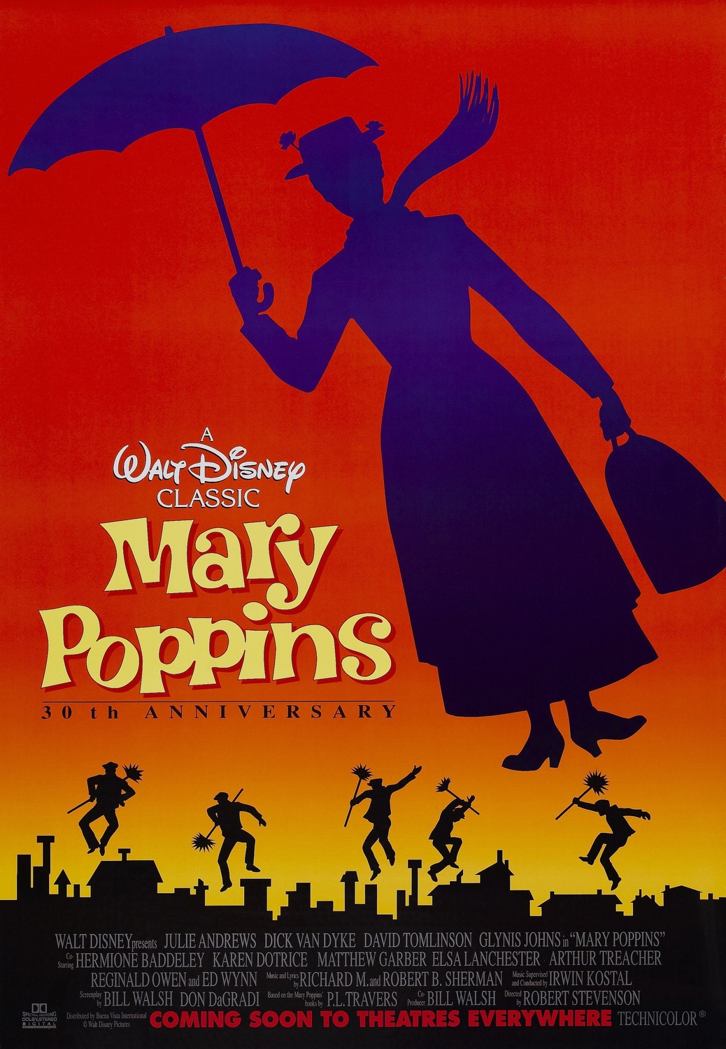 Extra Large Movie Poster Image for Mary Poppins (#4 of 4)