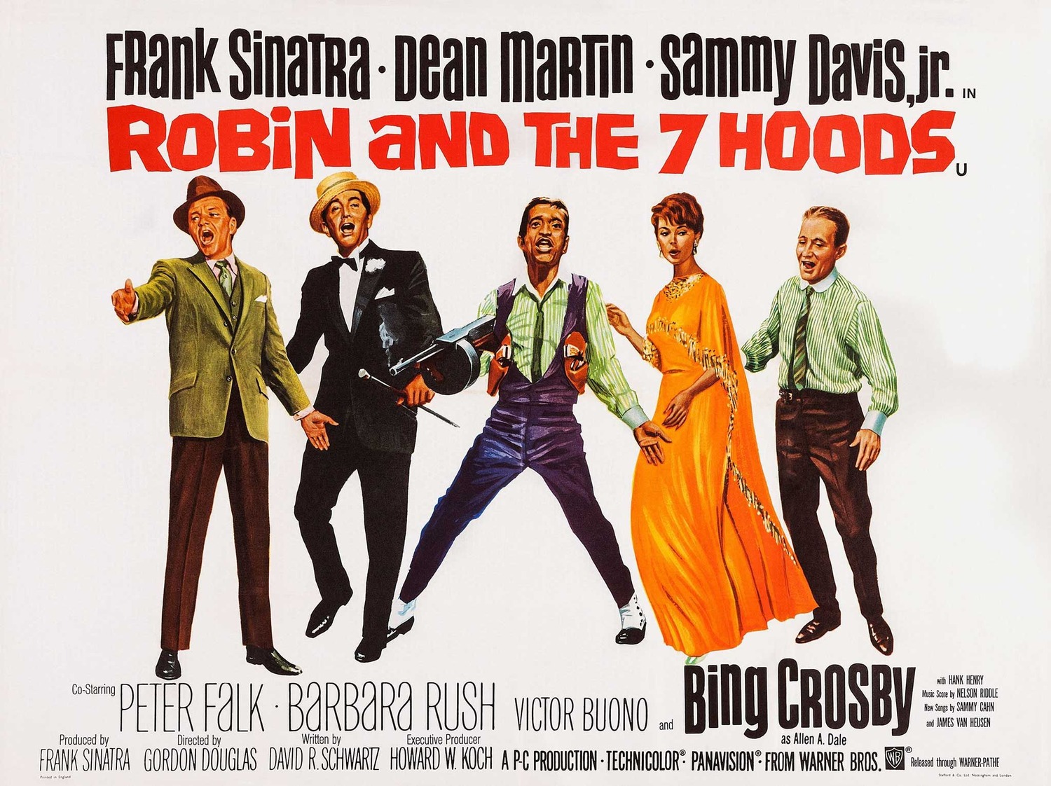 Extra Large Movie Poster Image for Robin and the 7 Hoods (#2 of 2)