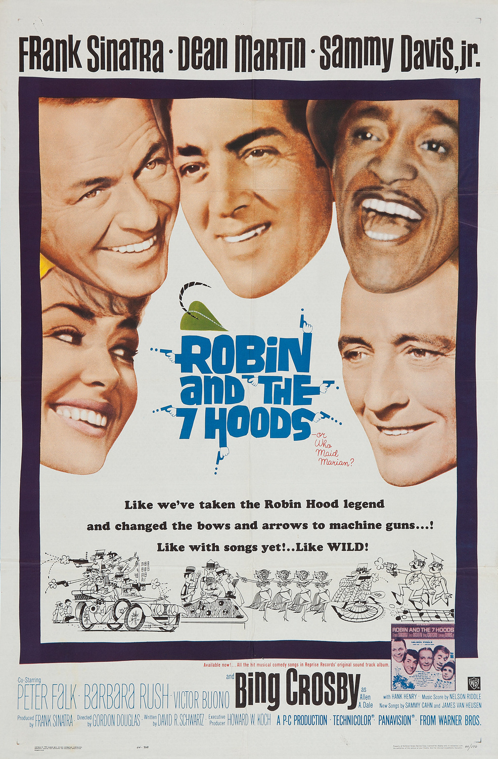 Extra Large Movie Poster Image for Robin and the 7 Hoods (#1 of 2)