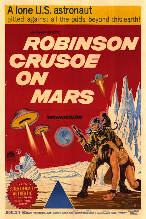 Robinson Crusoe on Mars Movie Poster