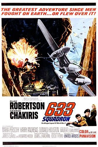 633 Squadron Movie Poster