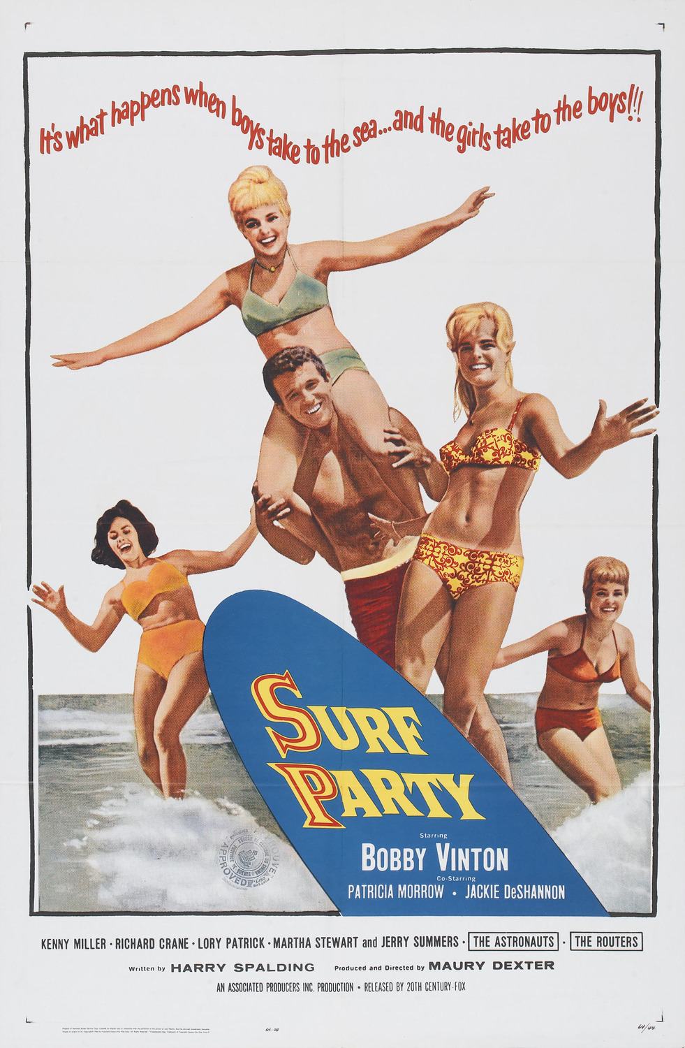 Extra Large Movie Poster Image for Surf Party (#1 of 2)