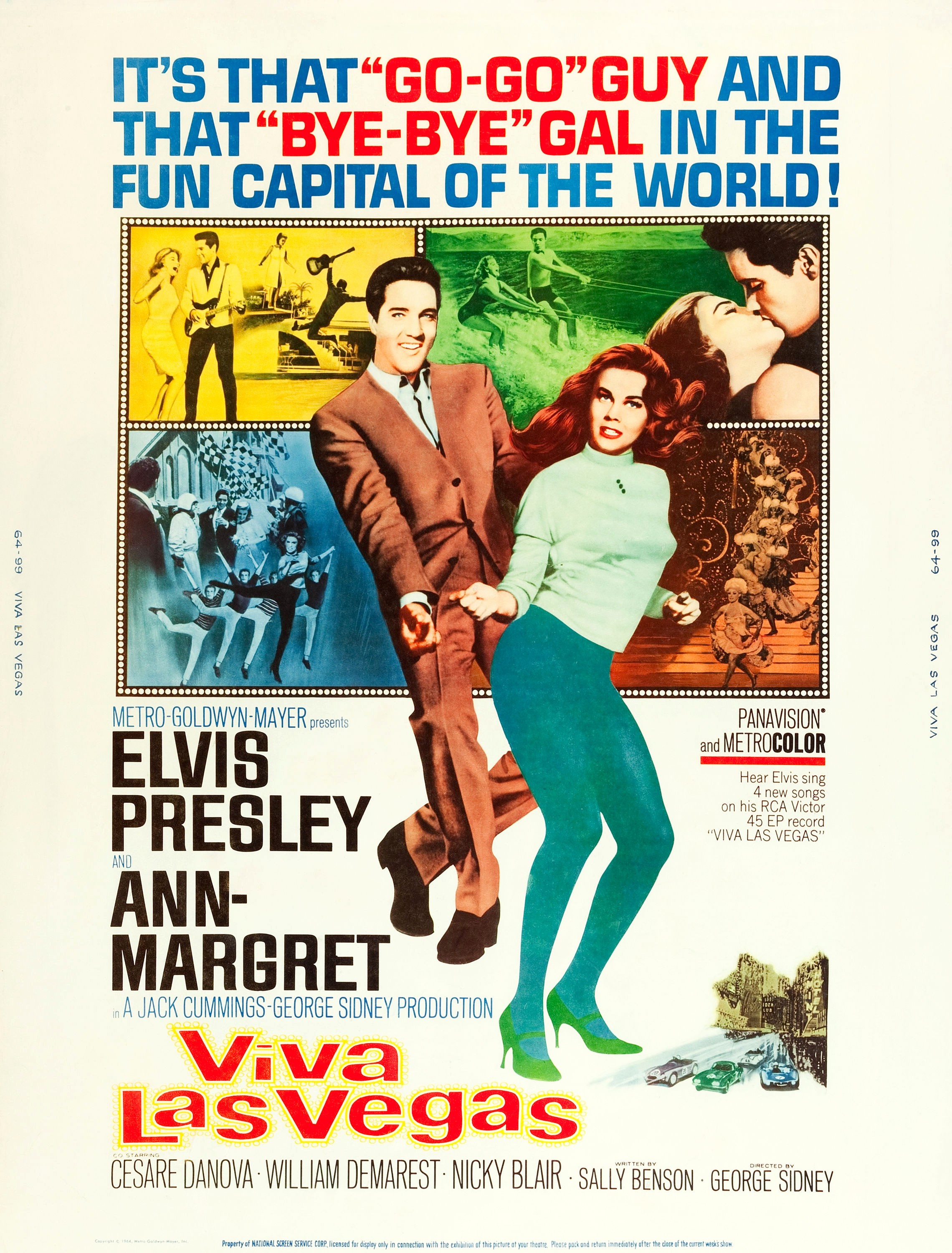 Mega Sized Movie Poster Image for Viva Las Vegas (#1 of 4)