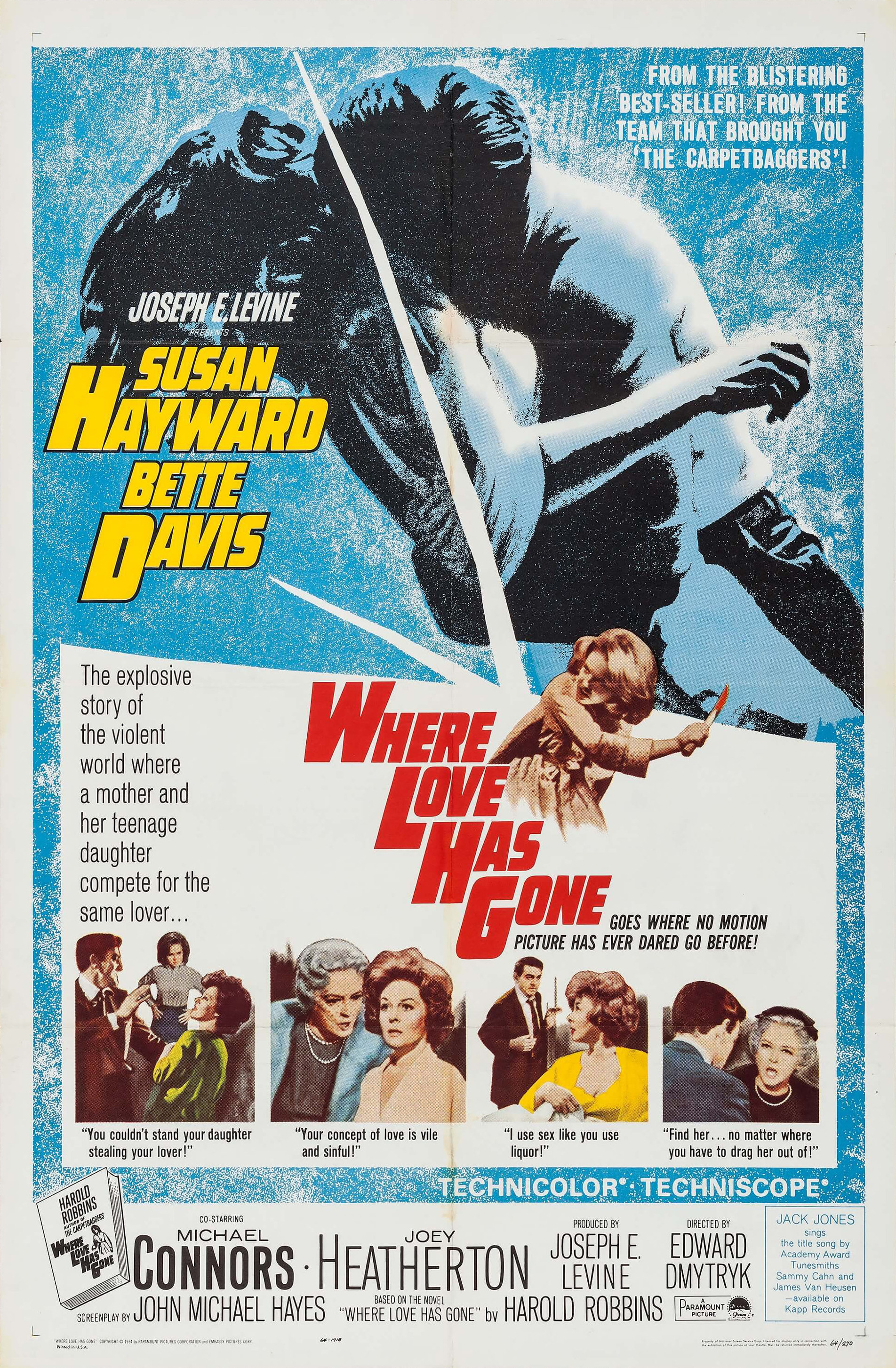 Mega Sized Movie Poster Image for Where Love Has Gone (#1 of 3)