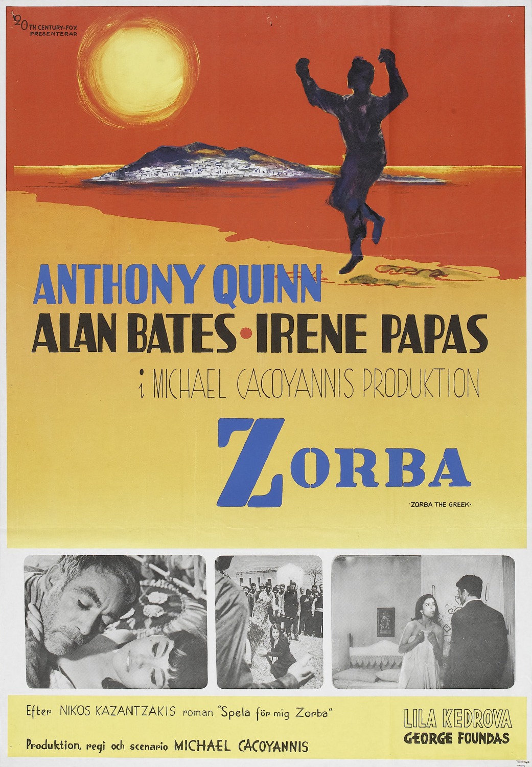 Extra Large Movie Poster Image for Zorba the Greek (#2 of 6)