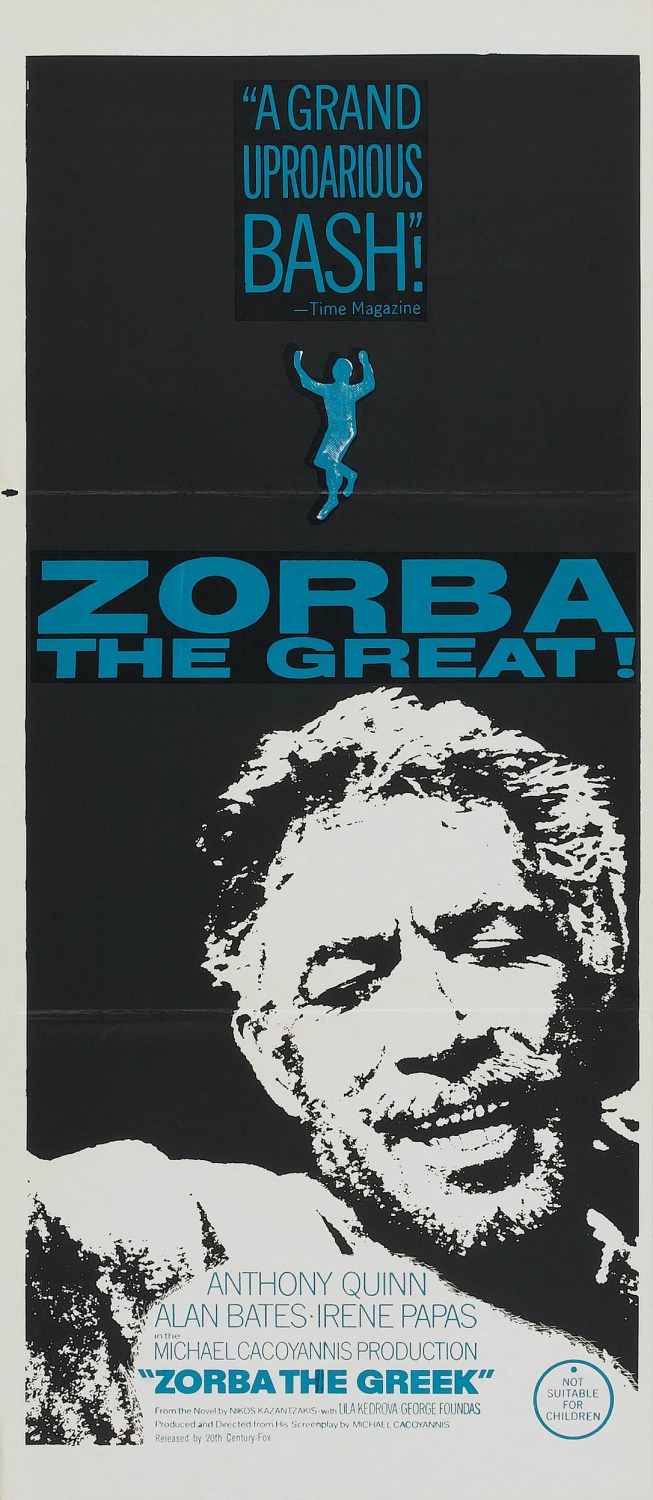 Extra Large Movie Poster Image for Zorba the Greek (#5 of 6)