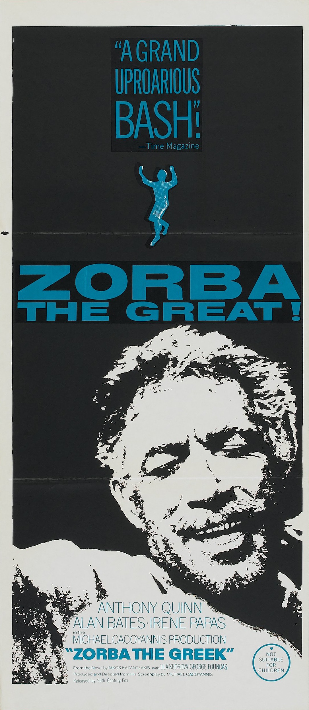 Mega Sized Movie Poster Image for Zorba the Greek (#5 of 6)