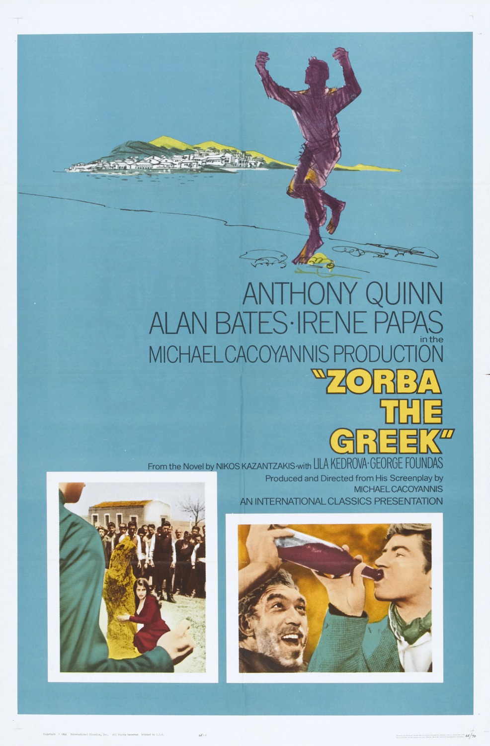 Extra Large Movie Poster Image for Zorba the Greek (#1 of 6)