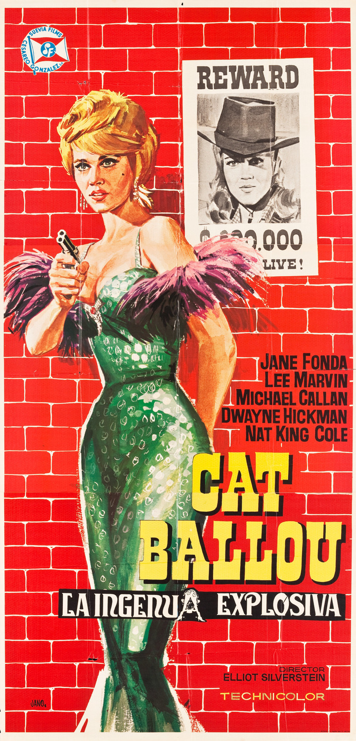 Extra Large Movie Poster Image for Cat Ballou (#3 of 7)