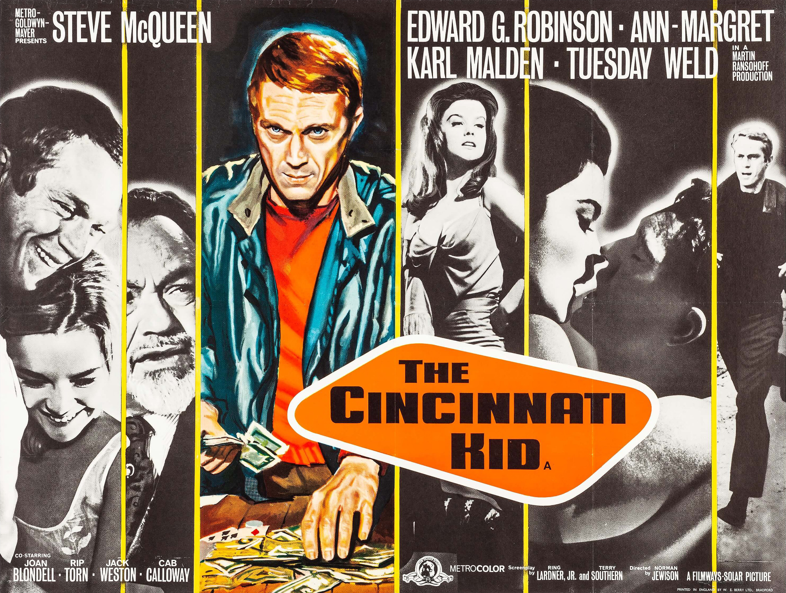 Mega Sized Movie Poster Image for The Cincinnati Kid (#2 of 8)