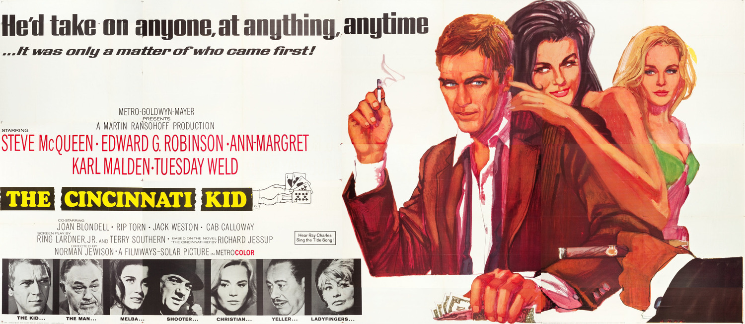 Extra Large Movie Poster Image for The Cincinnati Kid (#3 of 8)