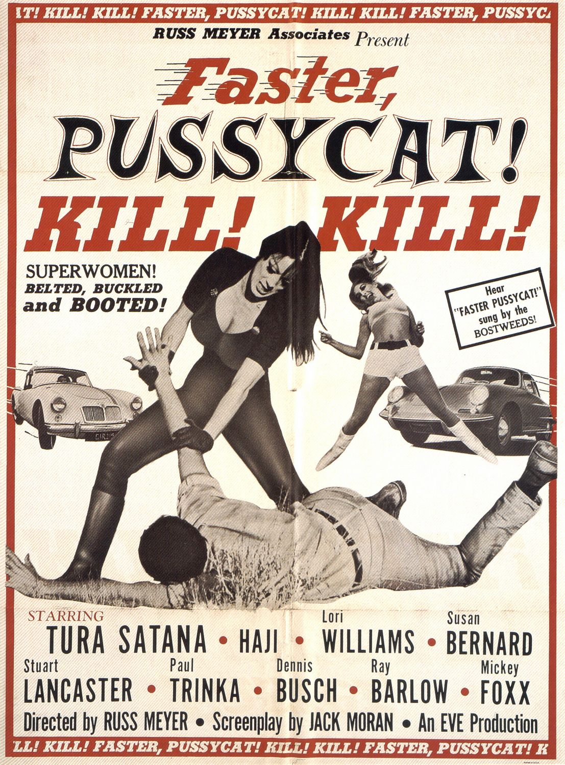 Extra Large Movie Poster Image for Faster, Pussycat! Kill! Kill! 