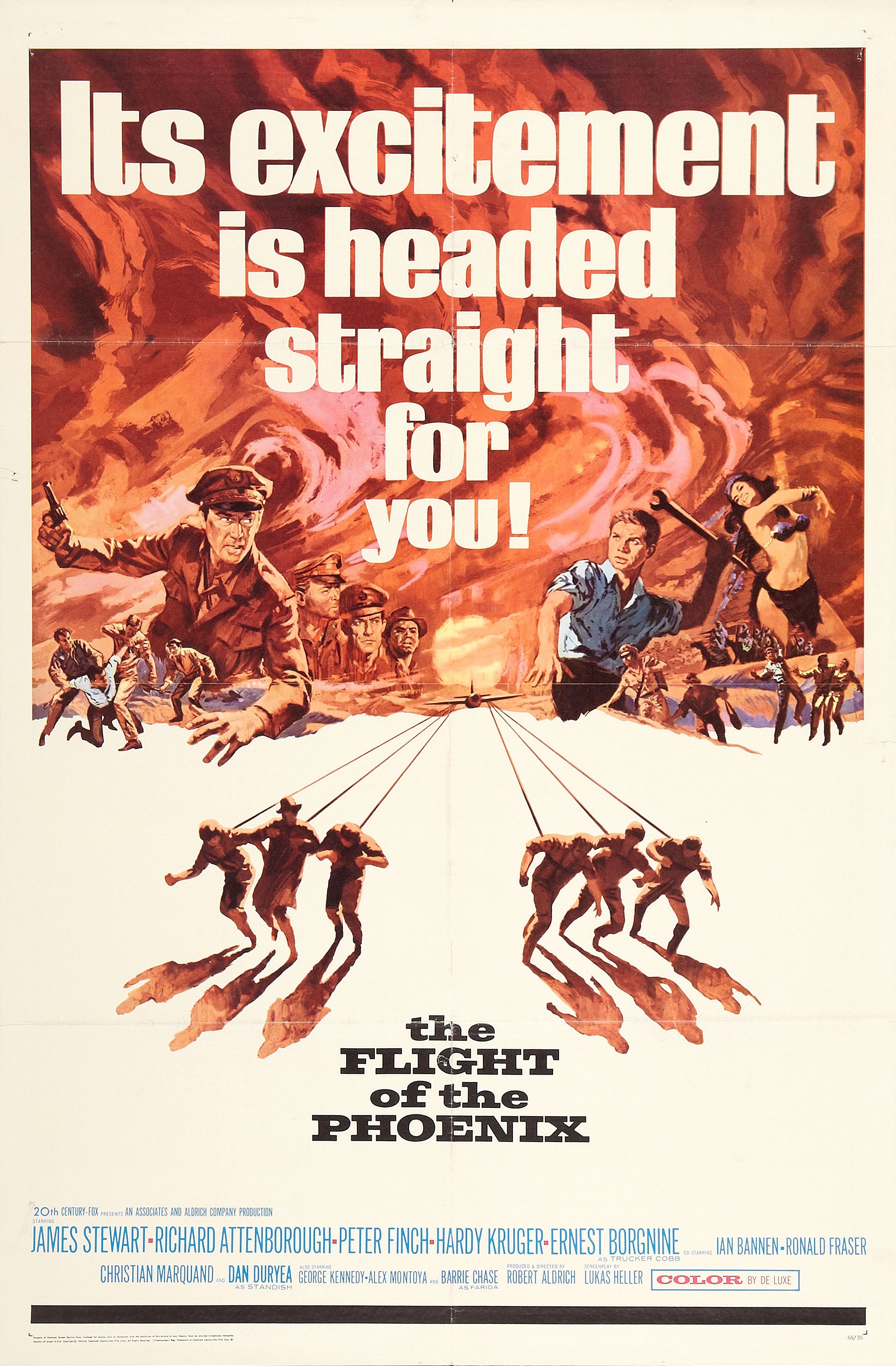 Mega Sized Movie Poster Image for The Flight of the Phoenix (#1 of 4)
