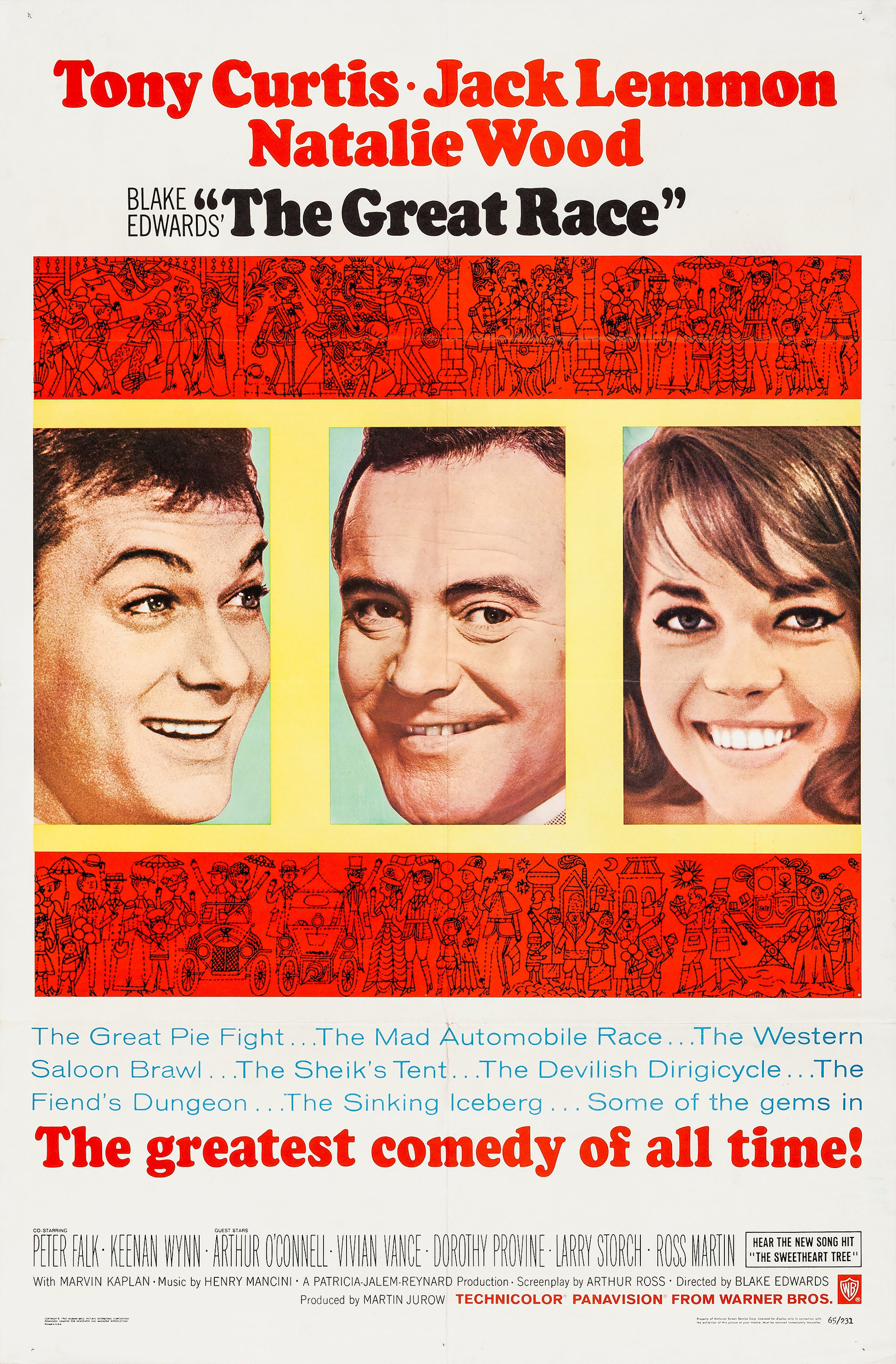 Mega Sized Movie Poster Image for The Great Race (#1 of 6)