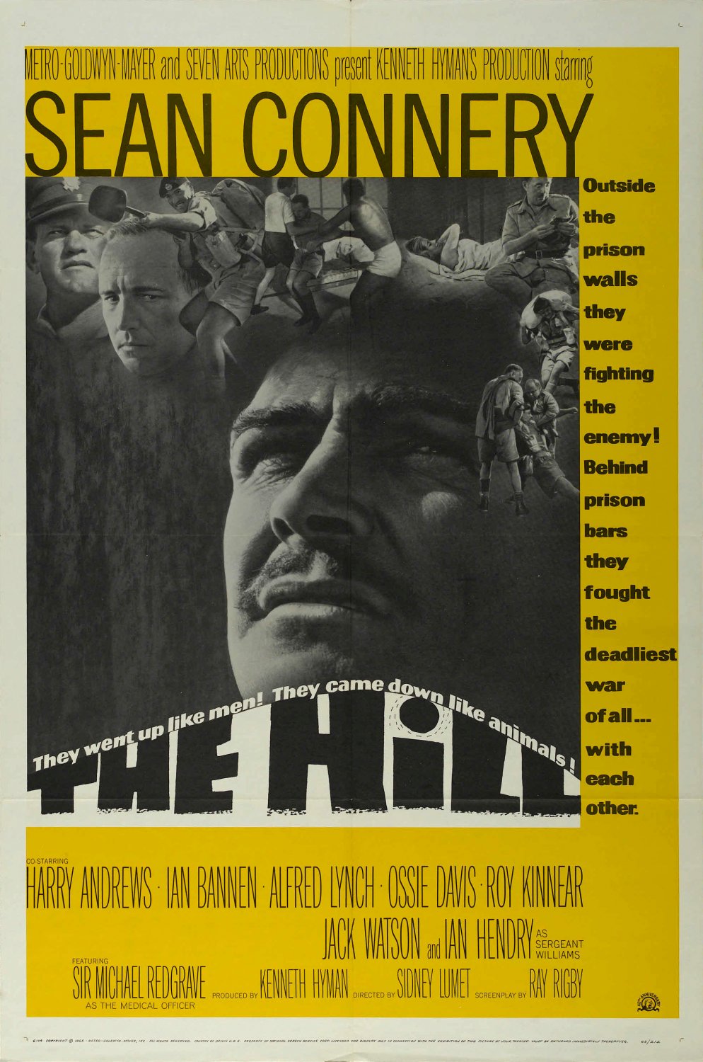 Extra Large Movie Poster Image for The Hill 