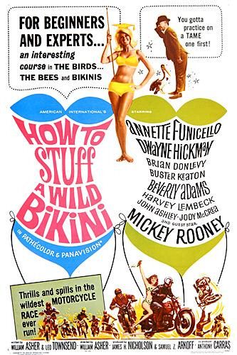 How to Stuff a Wild Bikini Movie Poster