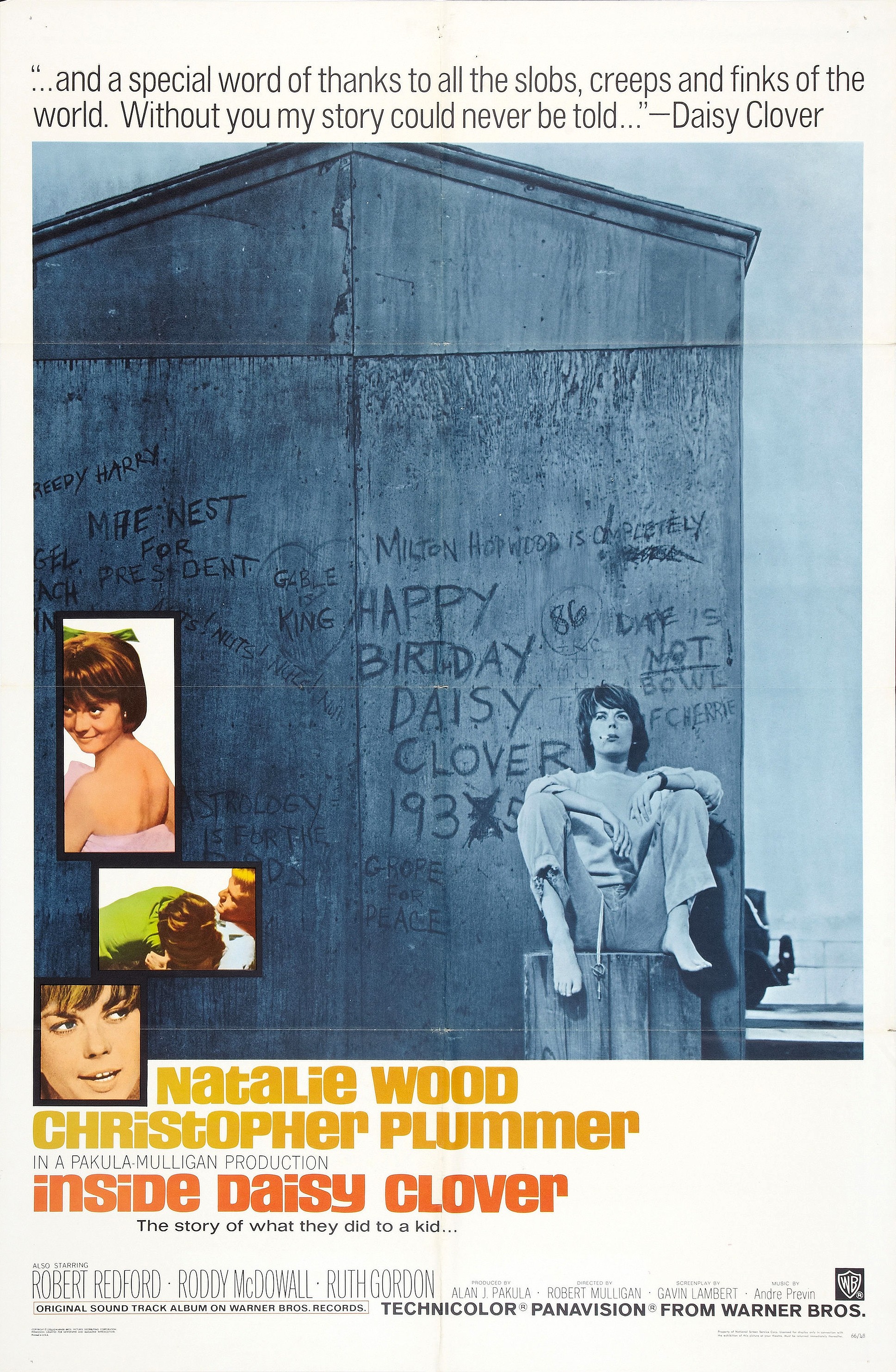 Mega Sized Movie Poster Image for Inside Daisy Clover 