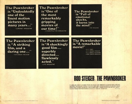 The Pawnbroker Movie Poster