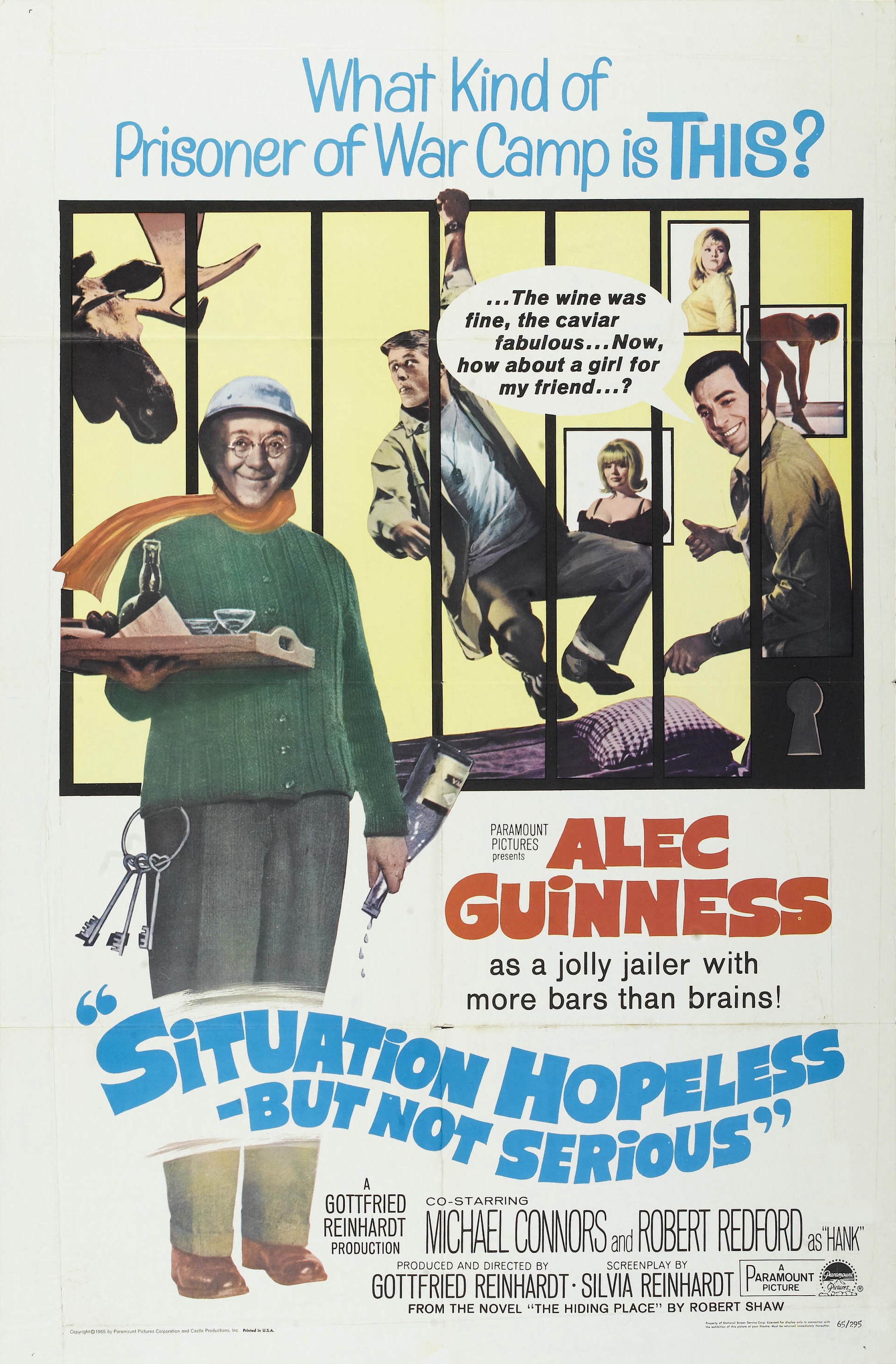 Mega Sized Movie Poster Image for Situation Hopeless... But Not Serious 
