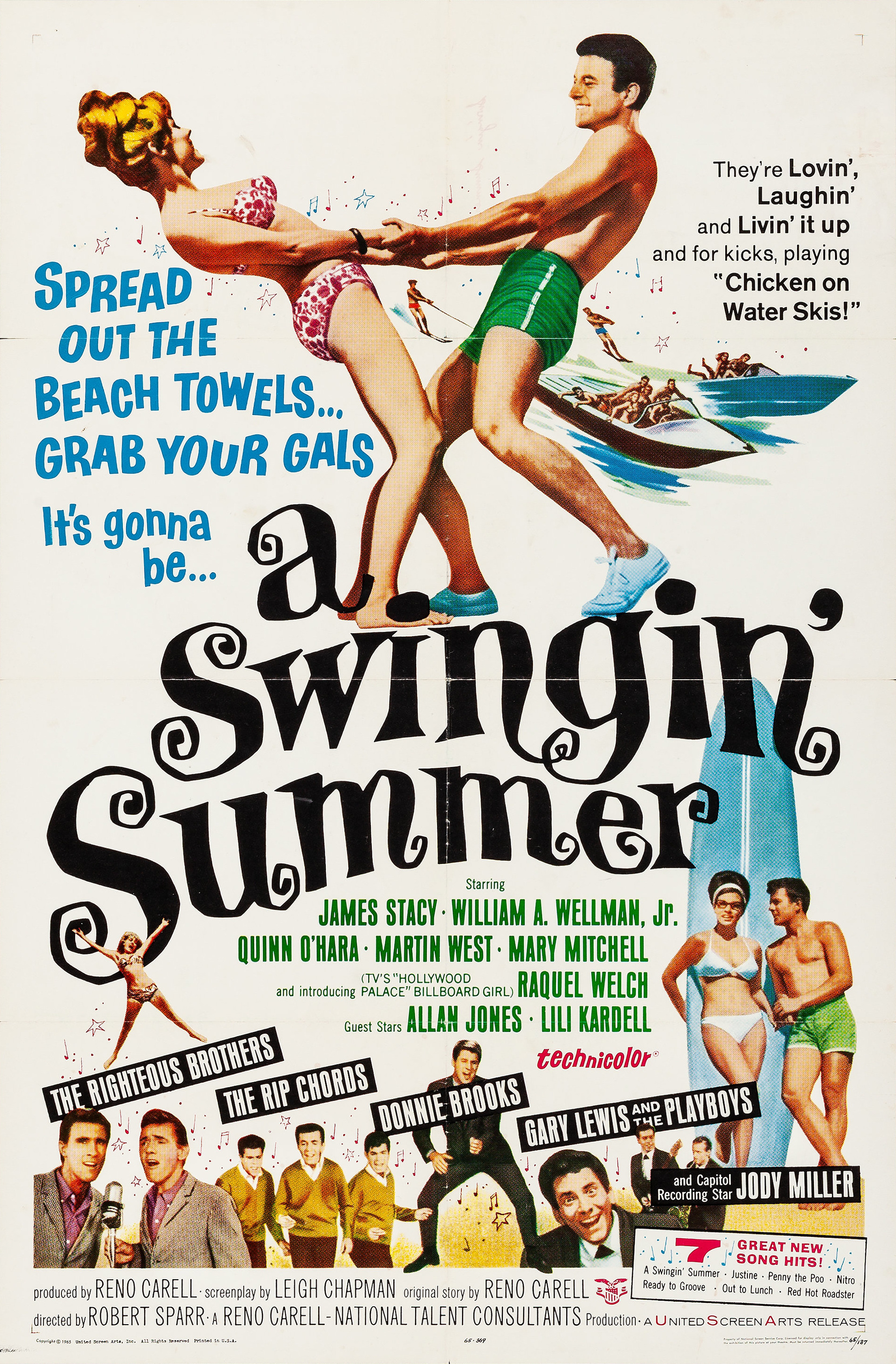 Mega Sized Movie Poster Image for A Swingin' Summer (#1 of 4)