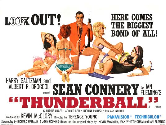 Thunderball Movie Poster