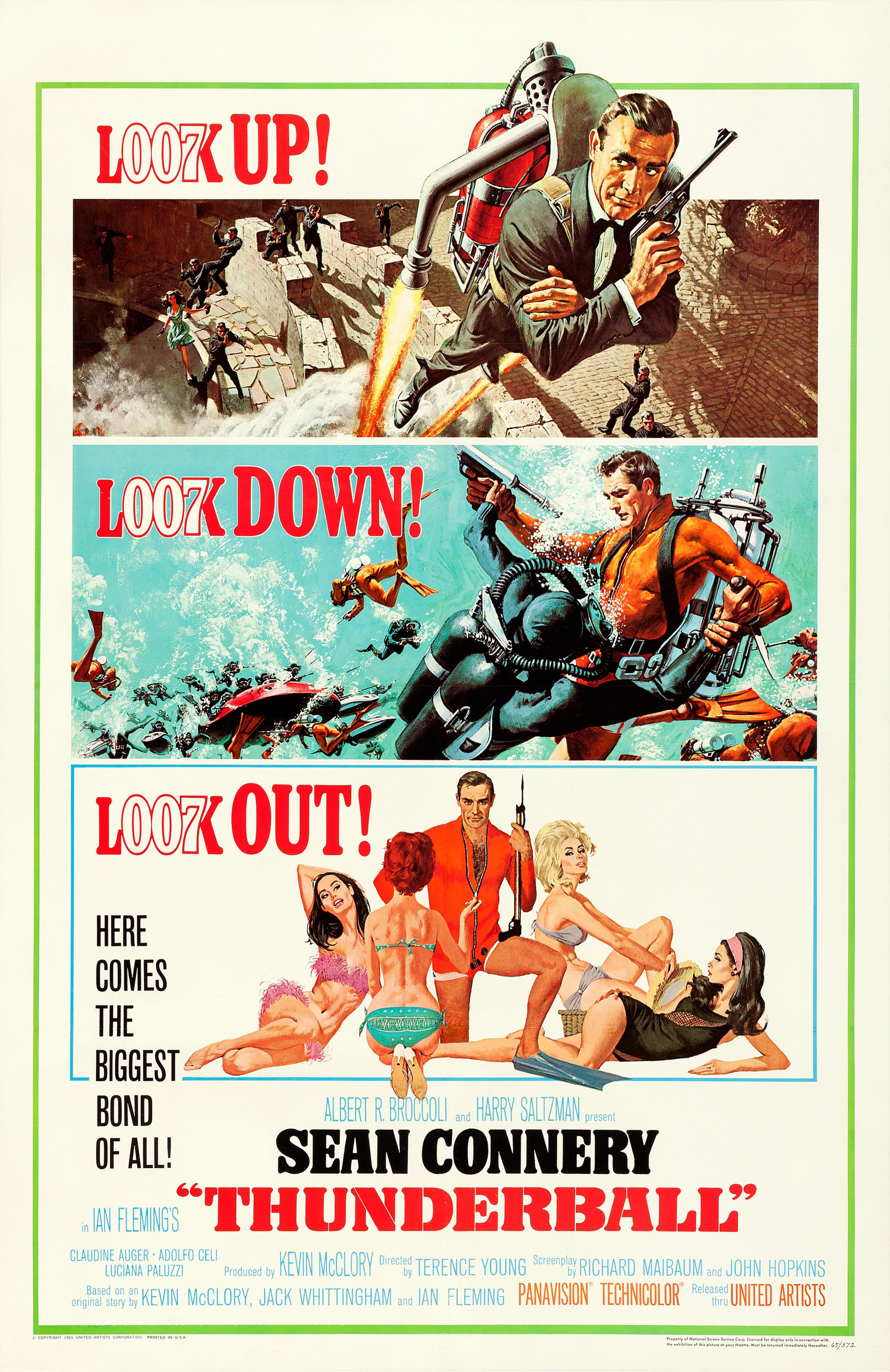 Mega Sized Movie Poster Image for Thunderball (#3 of 4)