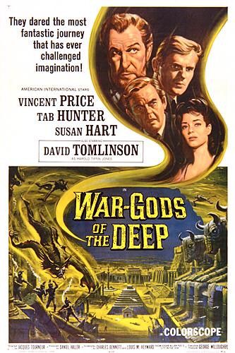 War-Gods of the Deep Movie Poster