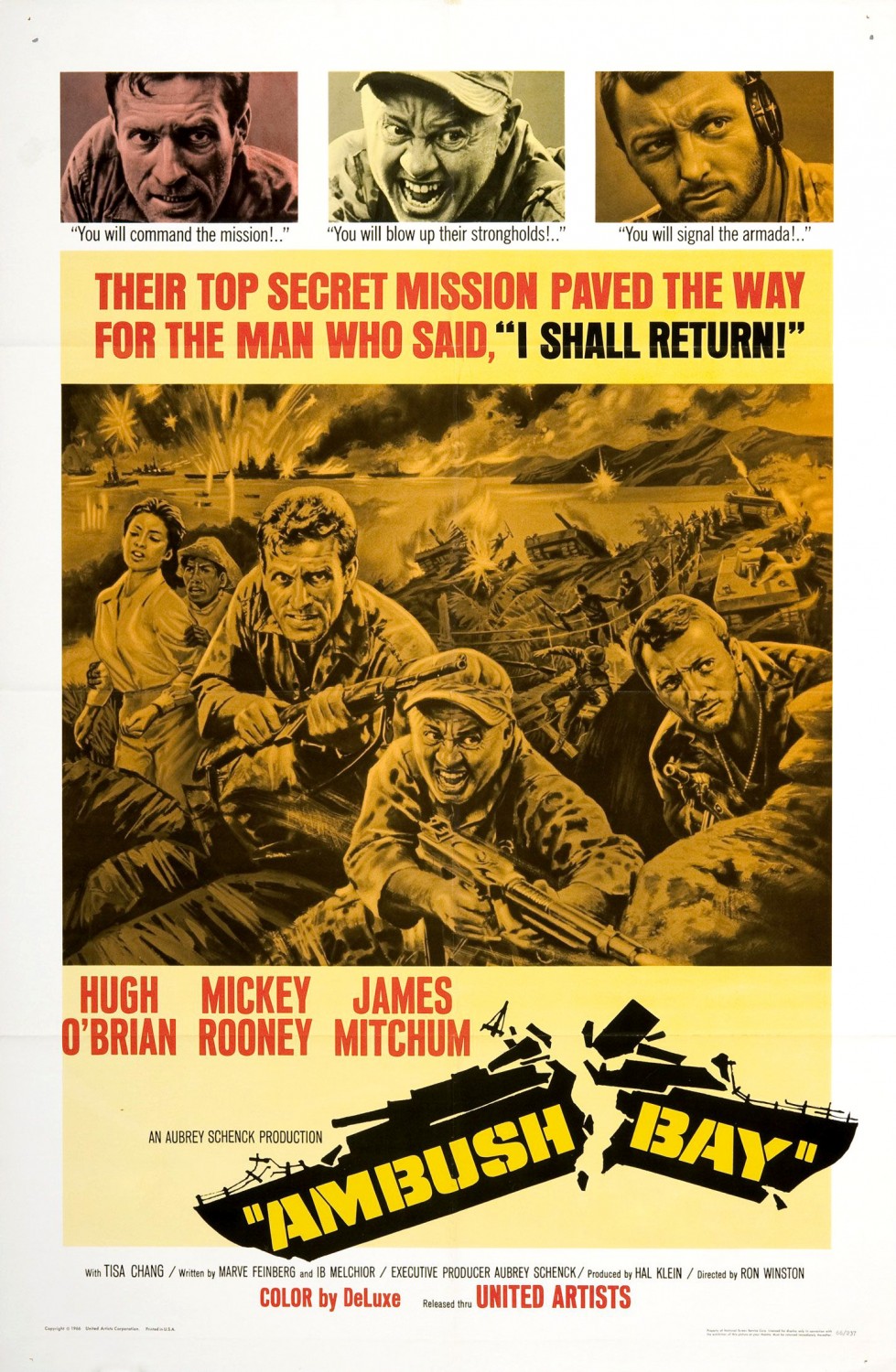 Extra Large Movie Poster Image for Ambush Bay (#2 of 3)