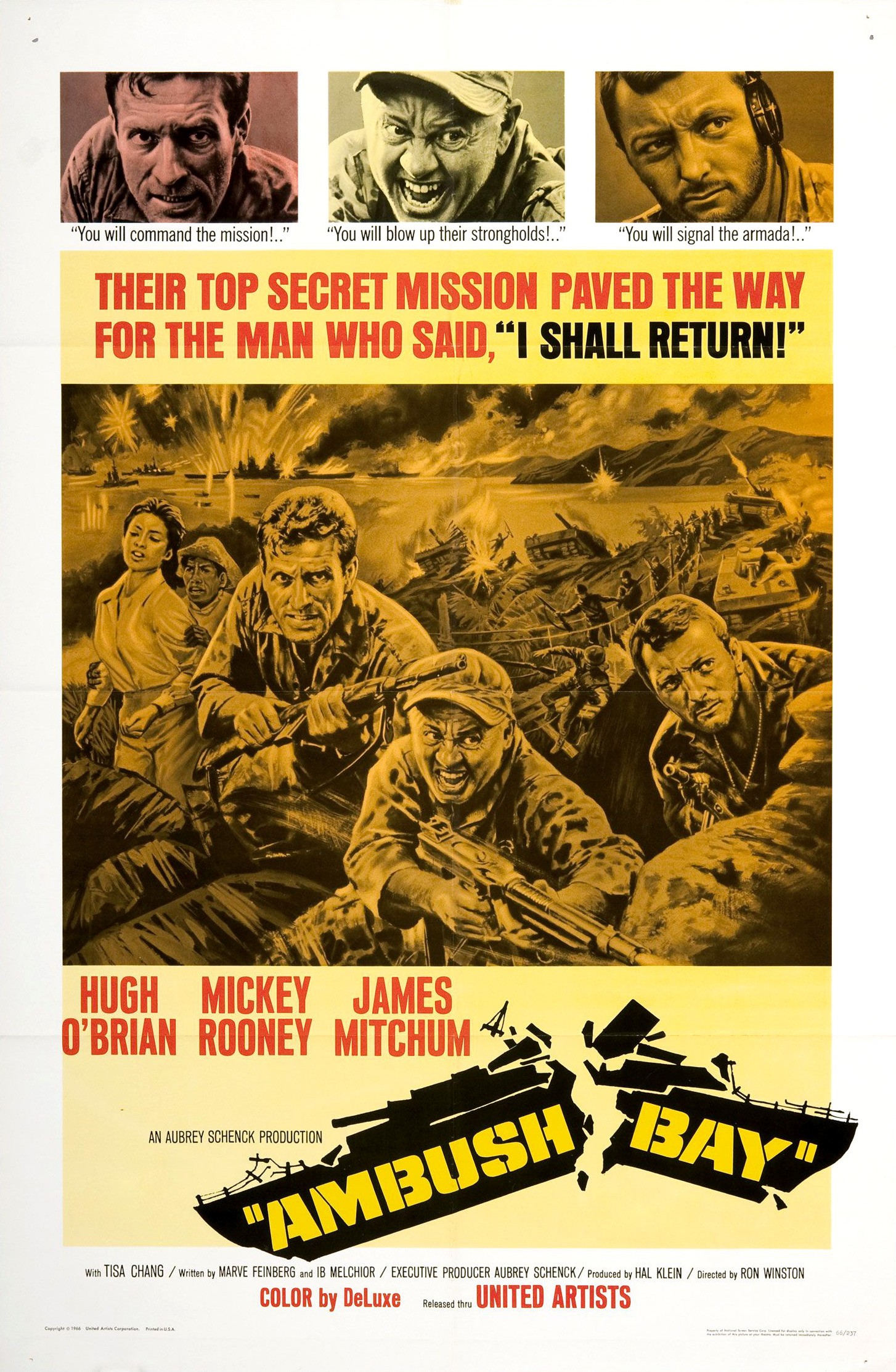 Mega Sized Movie Poster Image for Ambush Bay (#2 of 3)