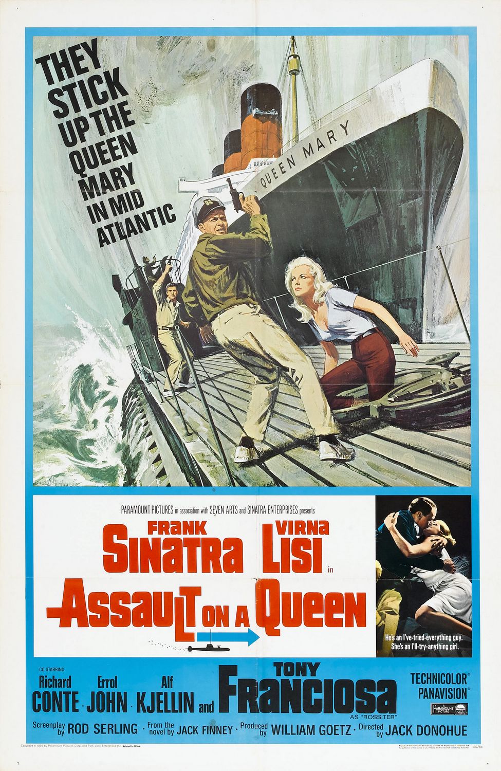Extra Large Movie Poster Image for Assault on a Queen 