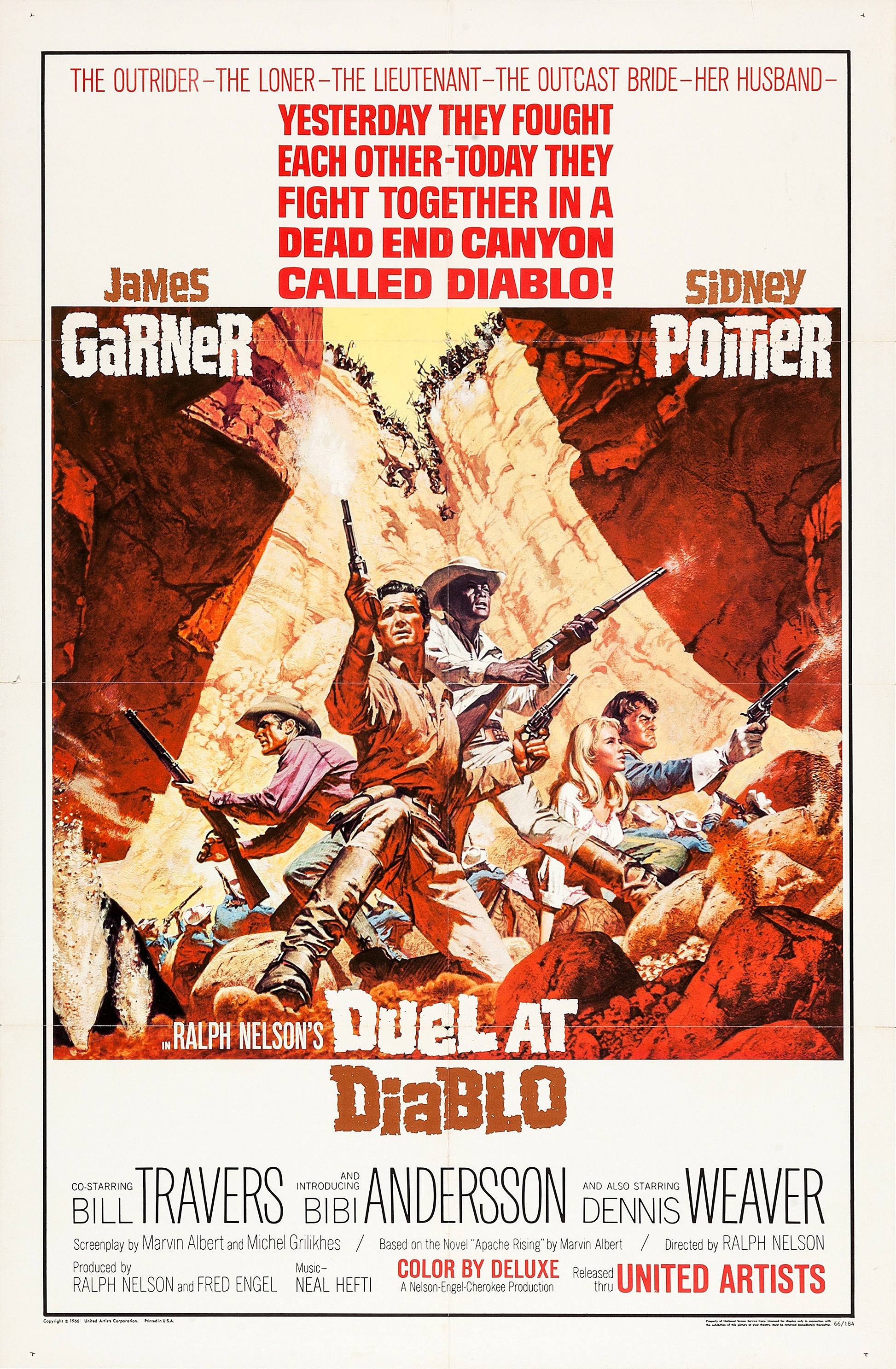 Mega Sized Movie Poster Image for Duel at Diablo 