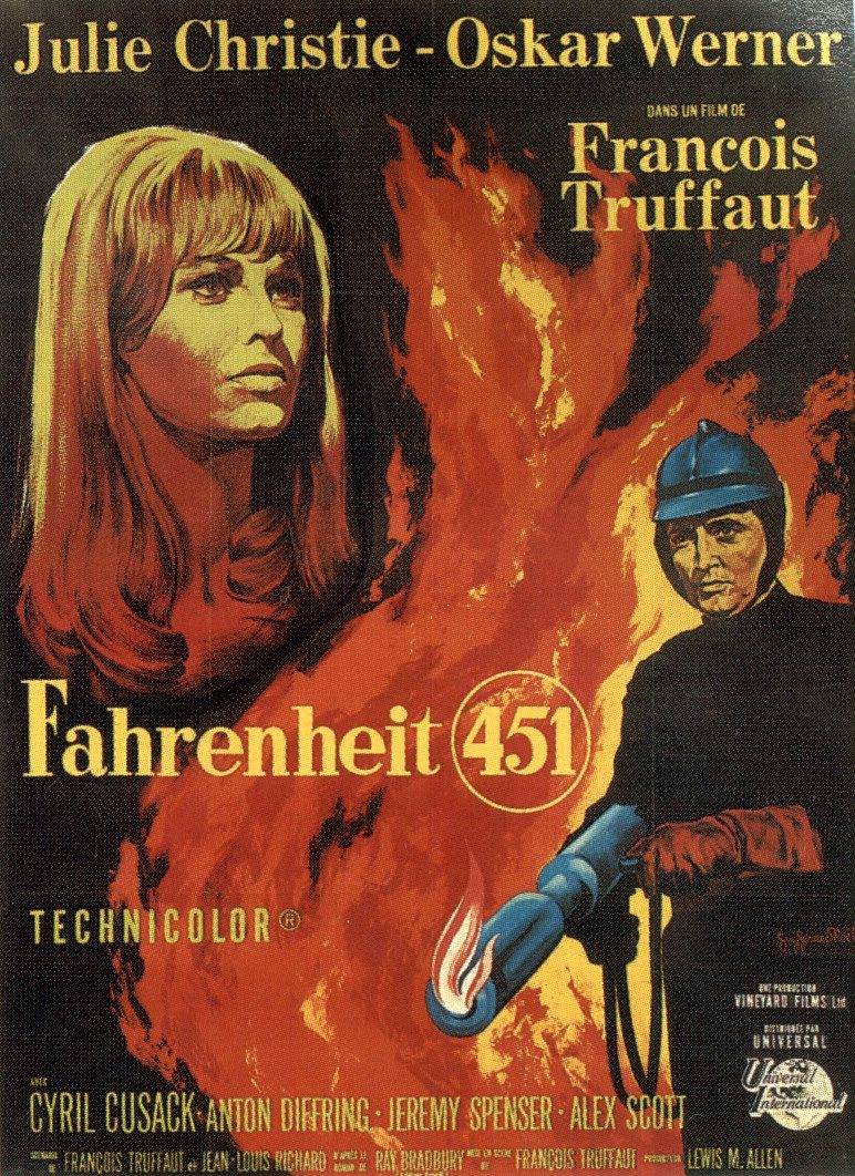 Extra Large Movie Poster Image for Fahrenheit 451 (#1 of 2)